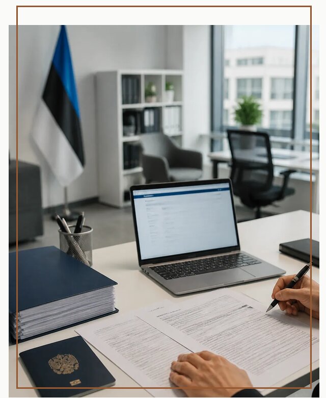 Оформление ВНЖ в Эстонии для переезда и легального проживания в Коврове
