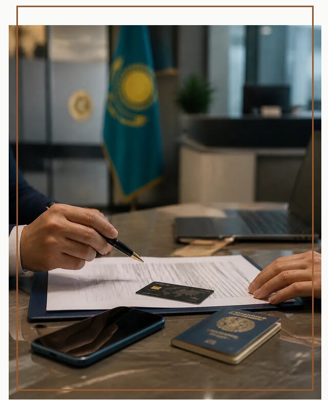 Открытие счета и банковской карты в Казахстане в Коврове