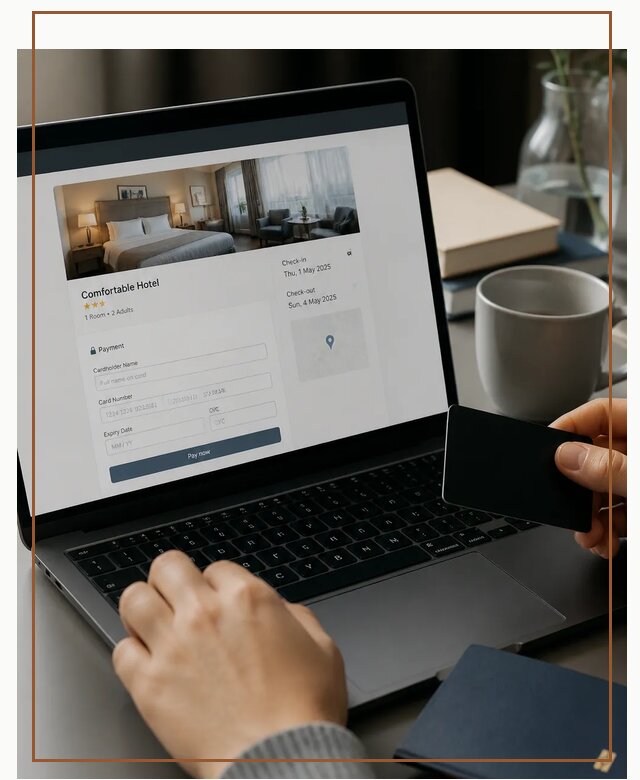 Оплата бронирования Booking в Коврове по цене от 4604 р. | Гиперактив-Квр